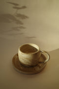 Cup 07 & Plate 09 - Warm Ochre